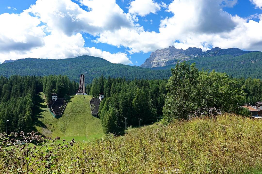 Alte Olympiaschanze in Cortina d'Ampezzo