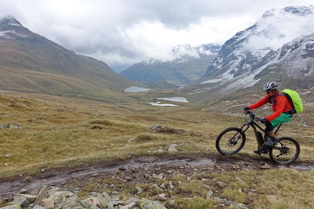 Trail zum Pass da Val Viola