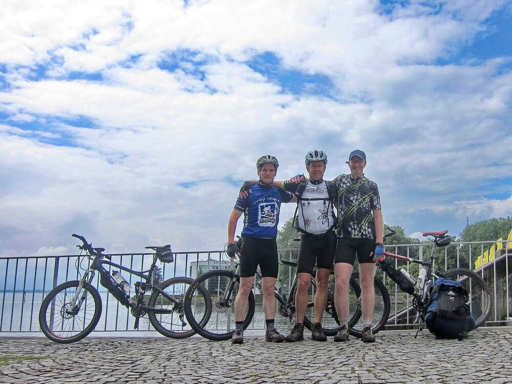 Start mit Wolkenlücken am Bodensee - das war kaum zu erwarten