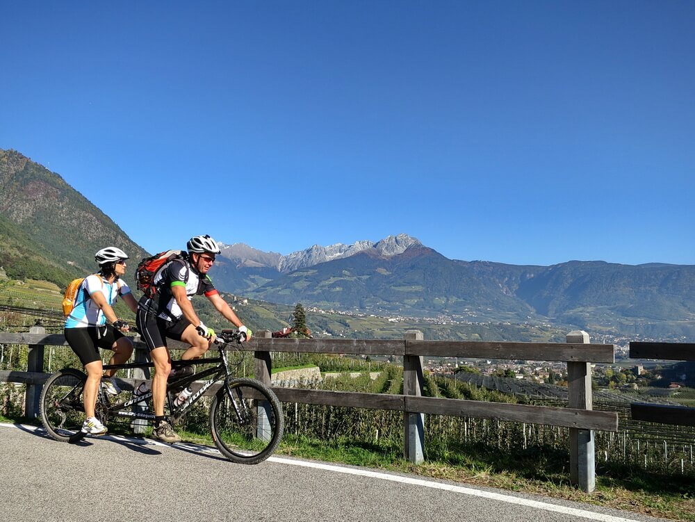 Die Abfahrt nach Meran wartet