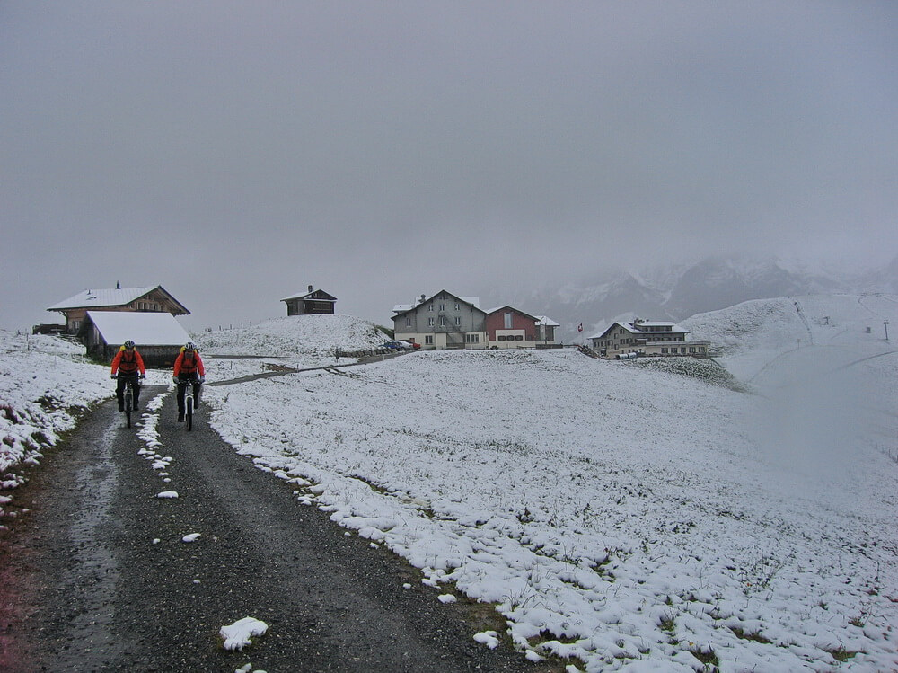 Gruselwetter am Hahnenmoospass