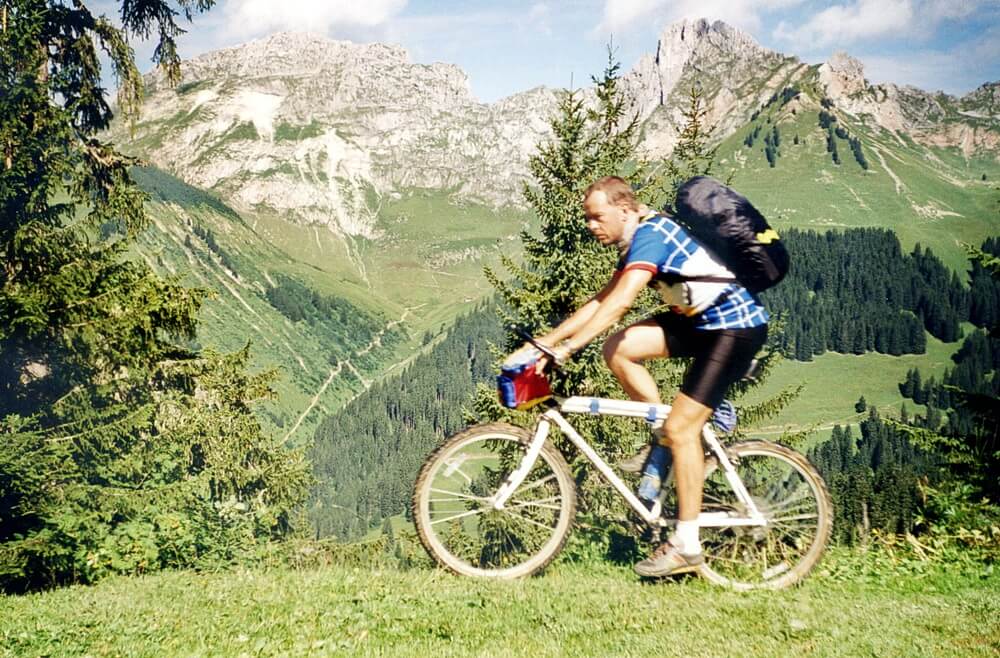 Unterwegs in den Schweizer Bergen