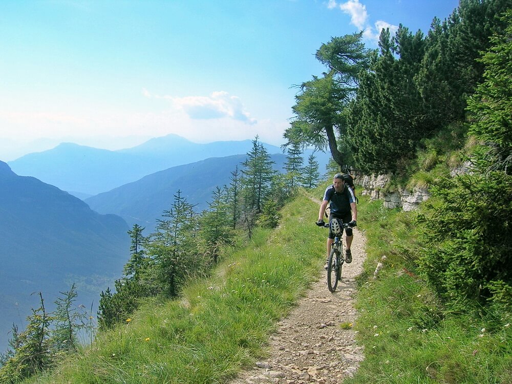 Trail vom Passo Coe zum Monte Maggio