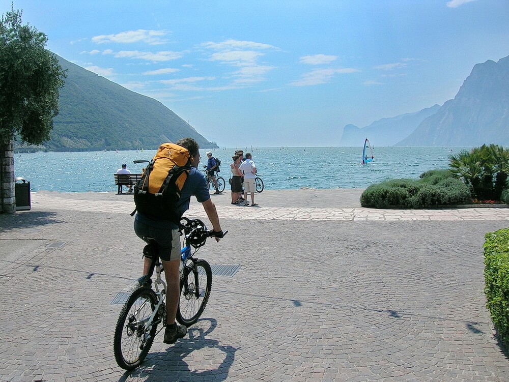 Ankunft am Gardasee in Torbole