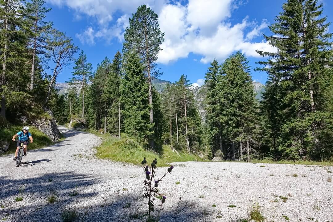 Schotterpiste am Fernpass