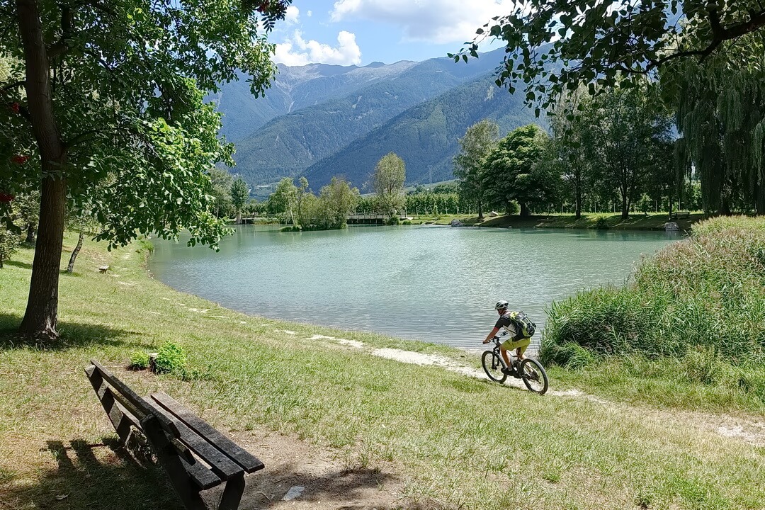 Quellenteich in Goldrain