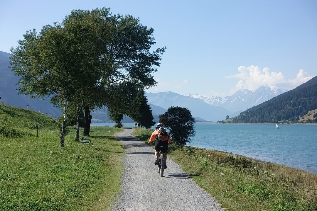 Radweg mit Ortlerblick