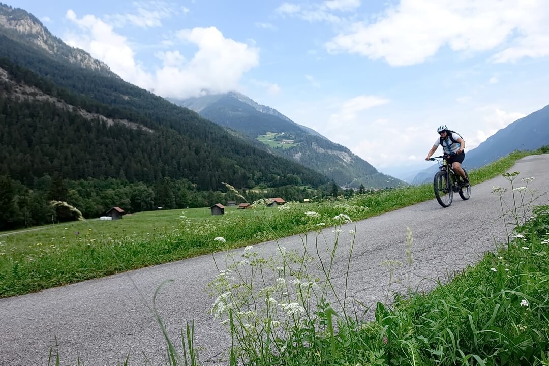 Innradweg bei Pfunds