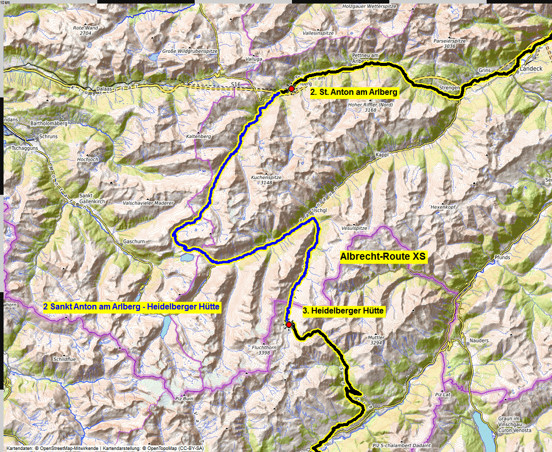 02 map albrecht route XS 02 map albrecht route XS