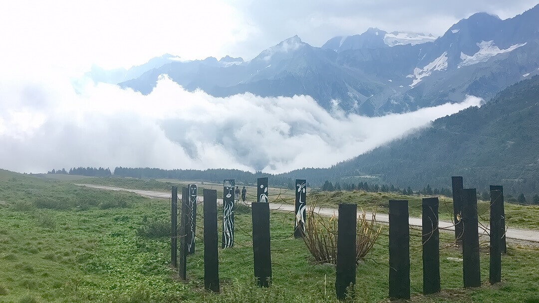 Nach dem Anstieg zum Passo Tonale