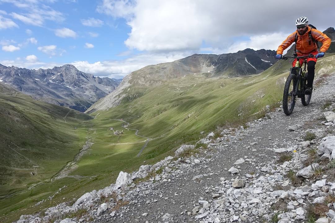 Mit Philipp auf Tour am Stilfser Joch
