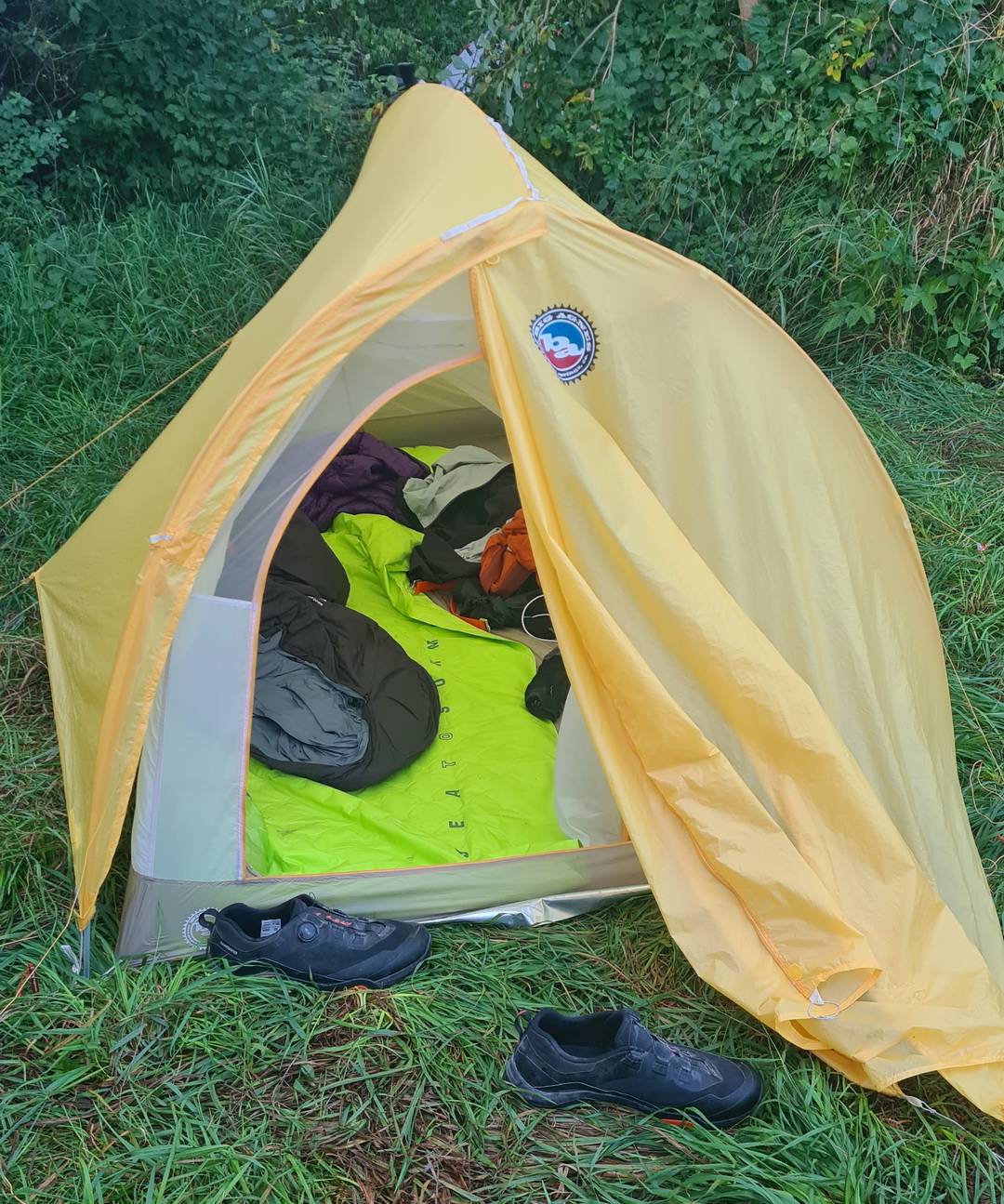 Bikepacking mit Zelt Bikepacking mit Zelt - Foto: Achim
