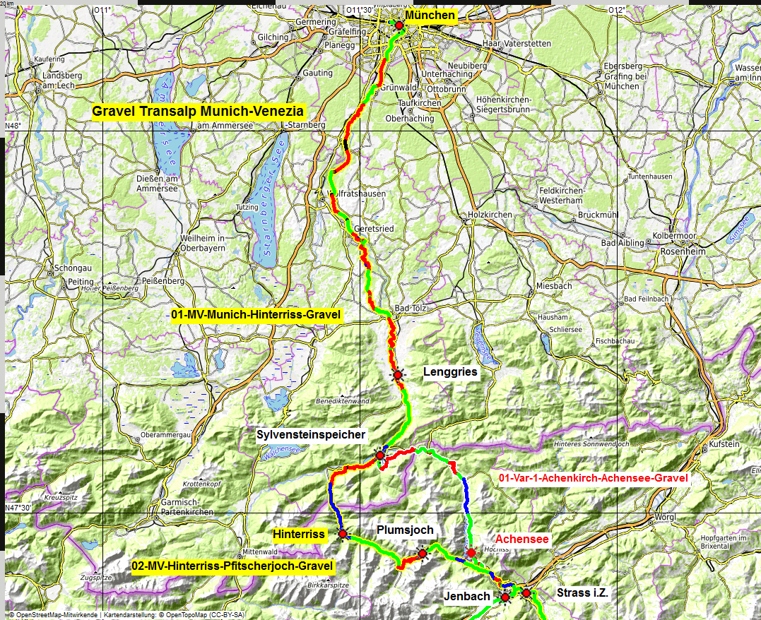 01 Gravel Transalp Munich Venezia 01 Gravel Transalp Munich Venezia