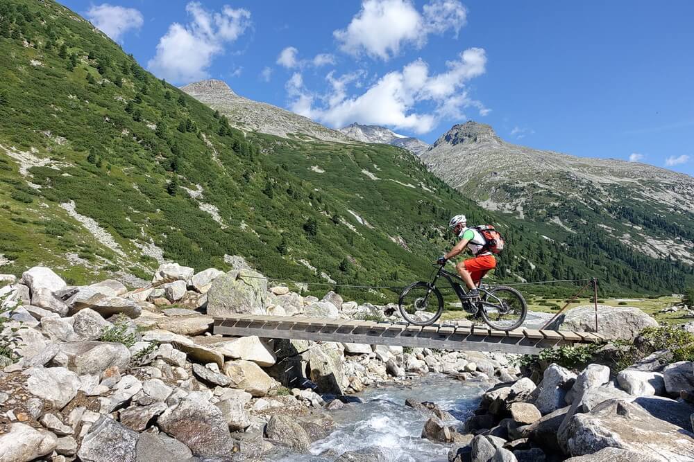 Steg auf dem Weg zum Pfitscher Joch