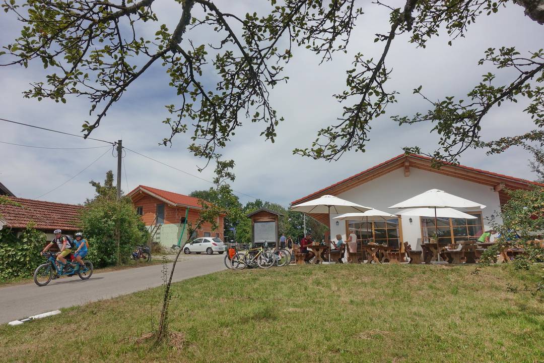 Cafe Bleib Steh' in Rothenrain - frisch gestärkt geht es weiter!