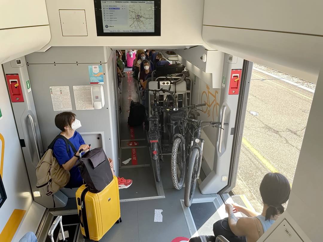 Mit dem Zug von Venedig nach Verona