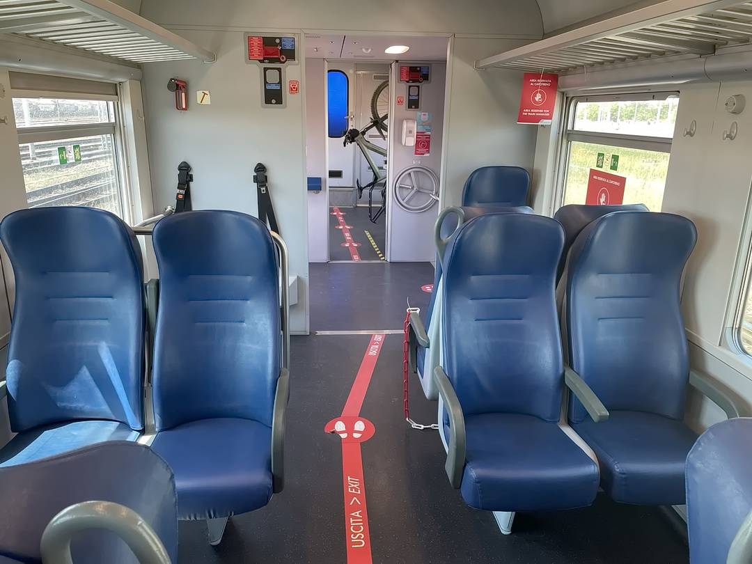 Mit dem Zug von Verona nach Bozen