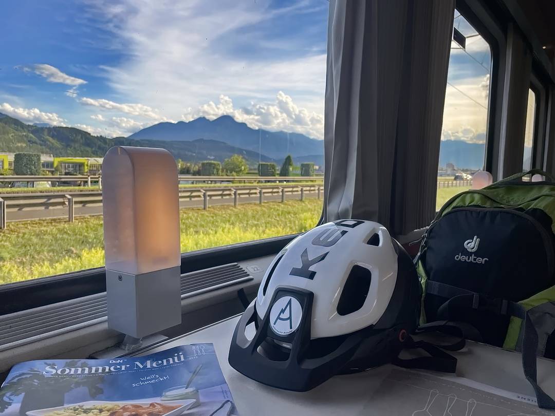 Für mich eine entspannte Rückreise mit dem Zug