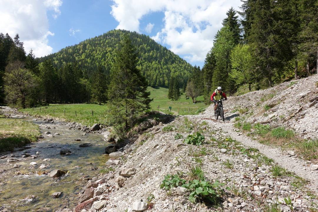 Trail ab Bayralm