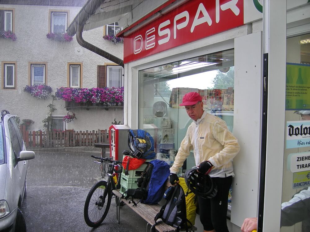 Regenpause in Stilfes