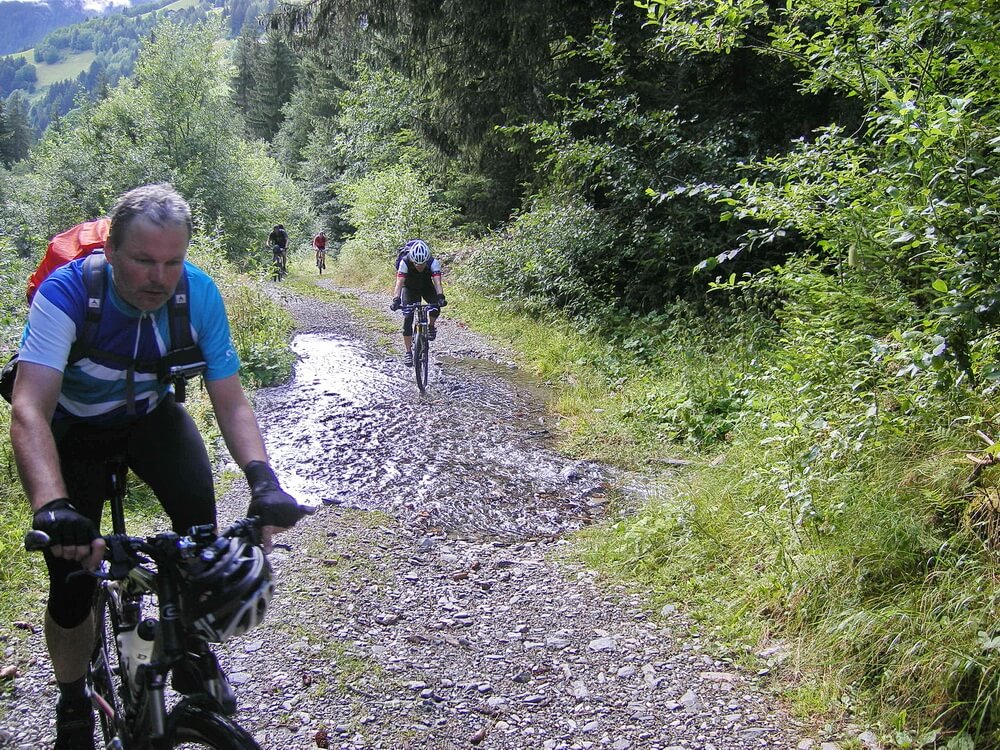 Viel Wasser im Aferer Tal