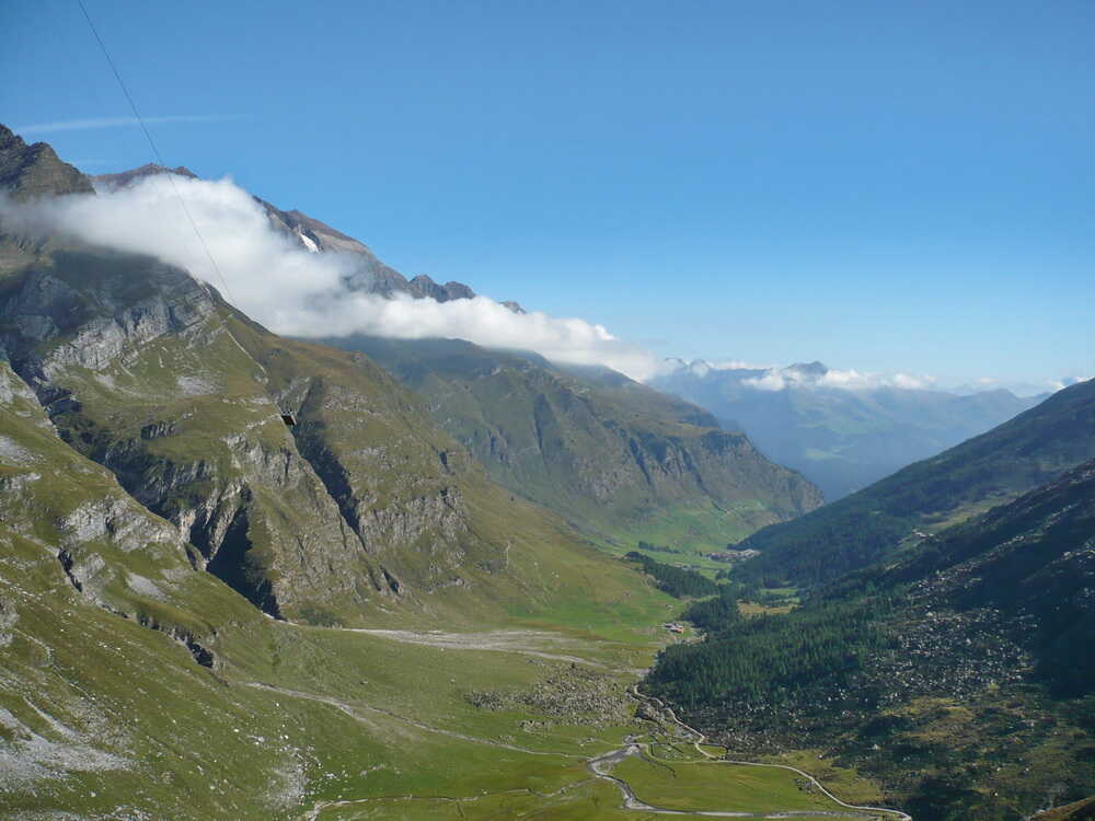 Blick zurück ins Pfelderer Tal