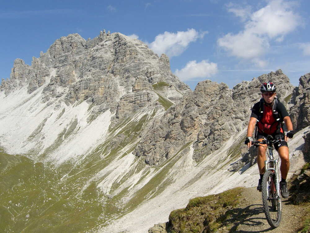 Abfahrt vom Seejöchl zur Starkenburger Hütte