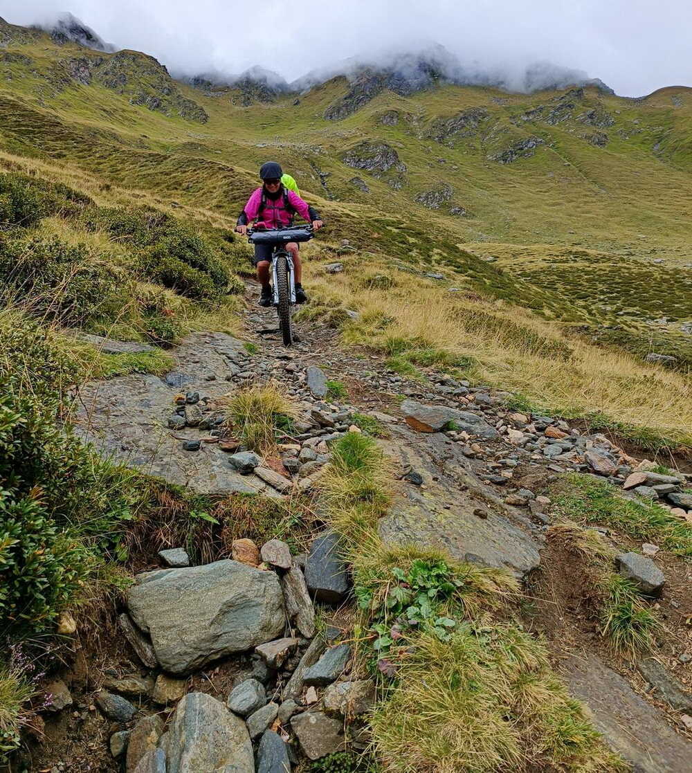 Pfunderer Joch Abfahrt eMTB