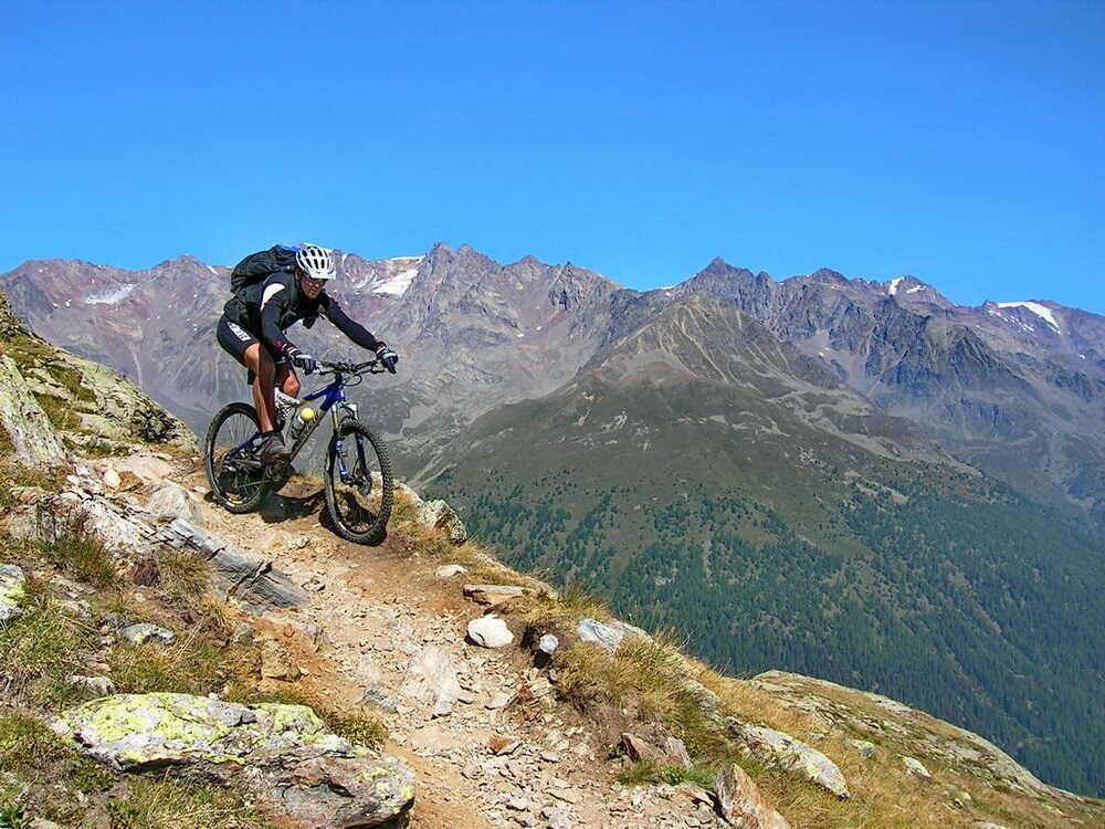 Trail von Montozzo-Scharte zum Lago Pian Palu: schöner kann es kaum sein!