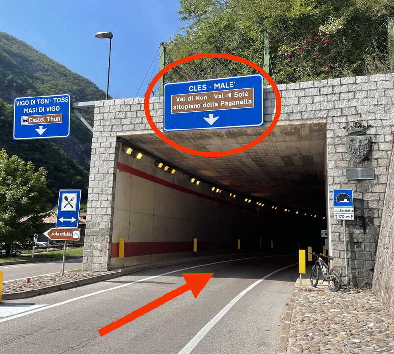 Tunnel Val di Non