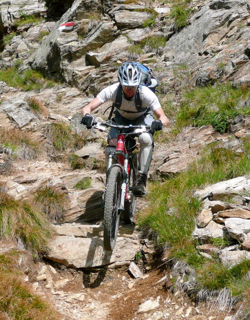 Verblockter Trail