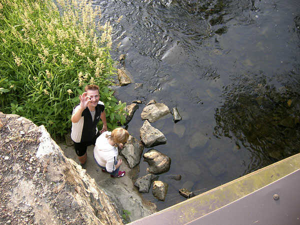 Am Ziel in Hörschel