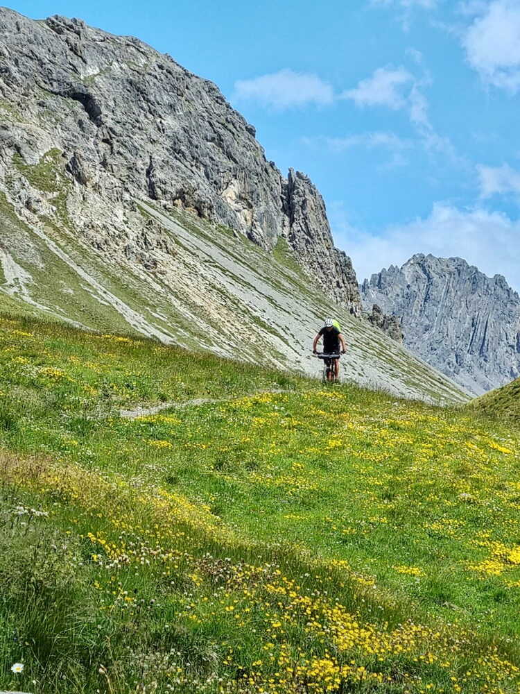 Anfahrt zum Passo di Trela